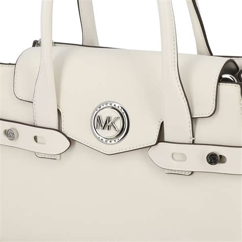 michael kors weiße handtasche|michael kors saffiano handbag.